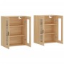 Wall cabinets 2 pcs engineered wood Sonoma oak by vidaXL, Sideboards - Ref: Foro24-3197956, Price: 166,67 €, Discount: %