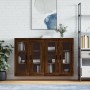 Wall cabinets 2 pcs oak brown engineered wood by vidaXL, Sideboards - Ref: Foro24-3197960, Price: 150,27 €, Discount: %