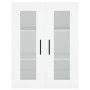 Armarios de pared 2 uds madera de ingeniería blanco de vidaXL, Aparadores - Ref: Foro24-3197961, Precio: 199,27 €, Descuento: %