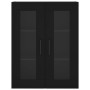 Wall cabinets 2 pcs black engineered wood by vidaXL, Sideboards - Ref: Foro24-3197962, Price: 191,72 €, Discount: %