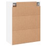 Armarios de pared 2 uds madera de ingeniería blanco de vidaXL, Aparadores - Ref: Foro24-3197993, Precio: 136,61 €, Descuento: %