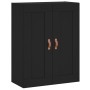 Wall cabinets 2 pcs black engineered wood by vidaXL, Sideboards - Ref: Foro24-3197994, Price: 175,15 €, Discount: %