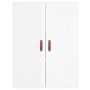 Wall cabinets 2 pcs glossy white engineered wood by vidaXL, Sideboards - Ref: Foro24-3197995, Price: 138,33 €, Discount: %