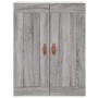 Armarios de pared 2 uds madera de ingeniería gris Sonoma de vidaXL, Aparadores - Ref: Foro24-3197999, Precio: 130,46 €, Descu...