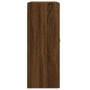 Armarios de pared 2 uds madera de ingeniería marrón roble de vidaXL, Aparadores - Ref: Foro24-3198000, Precio: 129,35 €, Desc...