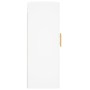 Armarios de pared 2 uds madera de ingeniería blanco de vidaXL, Aparadores - Ref: Foro24-3198001, Precio: 175,18 €, Descuento: %