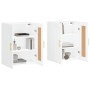 Wall cabinets 2 pcs glossy white engineered wood by vidaXL, Sideboards - Ref: Foro24-3198003, Price: 135,68 €, Discount: %