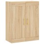 Armarios de pared 2 uds madera de ingeniería roble Sonoma de vidaXL, Aparadores - Ref: Foro24-3198004, Precio: 159,26 €, Desc...