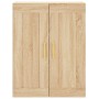 Armarios de pared 2 uds madera de ingeniería roble Sonoma de vidaXL, Aparadores - Ref: Foro24-3198004, Precio: 159,26 €, Desc...