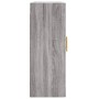 Wall cabinets 2 pcs Sonoma gray engineered wood by vidaXL, Sideboards - Ref: Foro24-3198007, Price: 128,99 €, Discount: %