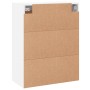 Armarios de pared 2 uds madera de ingeniería blanco de vidaXL, Aparadores - Ref: Foro24-3198009, Precio: 183,39 €, Descuento: %