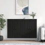 Wall cabinets 2 pcs black engineered wood by vidaXL, Sideboards - Ref: Foro24-3198010, Price: 175,61 €, Discount: %