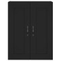 Wall cabinets 2 pcs black engineered wood by vidaXL, Sideboards - Ref: Foro24-3198010, Price: 175,61 €, Discount: %