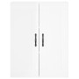 Wall cabinets 2 pcs glossy white engineered wood by vidaXL, Sideboards - Ref: Foro24-3198011, Price: 135,69 €, Discount: %