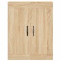 Armarios de pared 2 uds madera de ingeniería roble Sonoma de vidaXL, Aparadores - Ref: Foro24-3198012, Precio: 124,84 €, Desc...