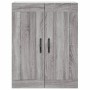 Wall cabinets 2 pcs Sonoma gray engineered wood by vidaXL, Sideboards - Ref: Foro24-3198015, Price: 128,99 €, Discount: %