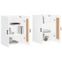 Armarios de pared 2 uds madera de ingeniería blanco de vidaXL, Aparadores - Ref: Foro24-3198017, Precio: 132,88 €, Descuento: %