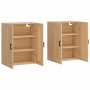 Wall cabinets 2 pcs engineered wood Sonoma oak by vidaXL, Sideboards - Ref: Foro24-3198020, Price: 127,99 €, Discount: %