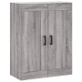 Wandschränke 2 Stk. Sonomagraues Holzwerkstoff von vidaXL, Sideboards - Ref: Foro24-3198023, Preis: 131,53 €, Rabatt: %