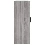 Wandschränke 2 Stk. Sonomagraues Holzwerkstoff von vidaXL, Sideboards - Ref: Foro24-3198023, Preis: 131,99 €, Rabatt: %