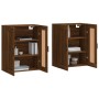 Wall cabinets 2 pcs oak brown engineered wood by vidaXL, Sideboards - Ref: Foro24-3198024, Price: 131,99 €, Discount: %