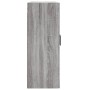 Armarios de pared 2 uds madera de ingeniería gris Sonoma de vidaXL, Aparadores - Ref: Foro24-3198031, Precio: 133,81 €, Descu...