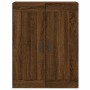 Armarios de pared 2 uds madera de ingeniería marrón roble de vidaXL, Aparadores - Ref: Foro24-3198032, Precio: 165,88 €, Desc...