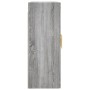 Armarios de pared 2 uds madera de ingeniería gris Sonoma de vidaXL, Aparadores - Ref: Foro24-3197935, Precio: 175,10 €, Descu...