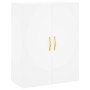 Tall white plywood sideboard 69.5x34x180 cm by vidaXL, Sideboards - Ref: Foro24-3198129, Price: 158,18 €, Discount: %