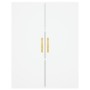 Tall white plywood sideboard 69.5x34x180 cm by vidaXL, Sideboards - Ref: Foro24-3198129, Price: 158,18 €, Discount: %