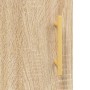 Aparador alto madera contrachapada color roble 69,5x34x180 cm de vidaXL, Aparadores - Ref: Foro24-3198140, Precio: 141,99 €, ...