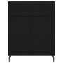 Aparador alto madera contrachapada negro 69,5x34x180 cm de vidaXL, Aparadores - Ref: Foro24-3198162, Precio: 184,65 €, Descue...