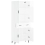 High glossy white plywood sideboard 69.5x34x180 cm by vidaXL, Sideboards - Ref: Foro24-3198163, Price: 161,69 €, Discount: %