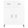 High glossy white plywood sideboard 69.5x34x180 cm by vidaXL, Sideboards - Ref: Foro24-3198163, Price: 161,69 €, Discount: %