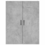 Aparador alto madera contrachapada gris hormigón 69,5x34x180 cm de vidaXL, Aparadores - Ref: Foro24-3198165, Precio: 150,99 €...