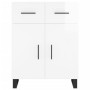 Tall white glossy plywood sideboard 69.5x34x180 cm by vidaXL, Sideboards - Ref: Foro24-3198171, Price: 188,35 €, Discount: %