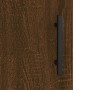 Tall oak brown plywood sideboard 69.5x34x180 cm by vidaXL, Sideboards - Ref: Foro24-3198176, Price: 175,18 €, Discount: %