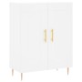 Aparador alto madera contrachapada blanco 69,5x34x180 cm de vidaXL, Aparadores - Ref: Foro24-3198329, Precio: 187,45 €, Descu...