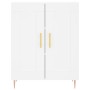 Aparador alto madera contrachapada blanco 69,5x34x180 cm de vidaXL, Aparadores - Ref: Foro24-3198329, Precio: 187,45 €, Descu...