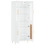 High glossy white plywood sideboard 69.5x34x180 cm by vidaXL, Sideboards - Ref: Foro24-3198331, Price: 187,42 €, Discount: %