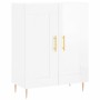 High glossy white plywood sideboard 69.5x34x180 cm by vidaXL, Sideboards - Ref: Foro24-3198331, Price: 187,42 €, Discount: %