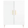 High glossy white plywood sideboard 69.5x34x180 cm by vidaXL, Sideboards - Ref: Foro24-3198331, Price: 187,42 €, Discount: %