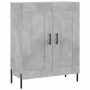 Aparador alto madera contrachapada gris hormigón 69,5x34x180 cm de vidaXL, Aparadores - Ref: Foro24-3198349, Precio: 164,99 €...