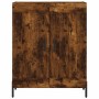 Tall smoked oak plywood sideboard 69.5x34x180 cm by vidaXL, Sideboards - Ref: Foro24-3198350, Price: 163,40 €, Discount: %