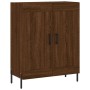 Tall oak brown plywood sideboard 69.5x34x180 cm by vidaXL, Sideboards - Ref: Foro24-3198352, Price: 177,57 €, Discount: %