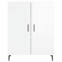 High glossy white plywood sideboard 69.5x34x180 cm by vidaXL, Sideboards - Ref: Foro24-3198355, Price: 175,84 €, Discount: %