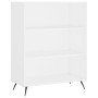 Tall white plywood sideboard 69.5x34x180 cm by vidaXL, Sideboards - Ref: Foro24-3198697, Price: 132,88 €, Discount: %