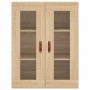 Aparador alto madera contrachapada color roble 69,5x34x180 cm de vidaXL, Aparadores - Ref: Foro24-3198700, Precio: 139,54 €, ...