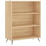 Aparador alto madera contrachapada color roble 69,5x34x180 cm de vidaXL, Aparadores - Ref: Foro24-3198700, Precio: 139,54 €, ...