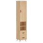 Sonoma oak plywood sideboard 34.5x34x180 cm by vidaXL, Sideboards - Ref: Foro24-3198892, Price: 104,53 €, Discount: %